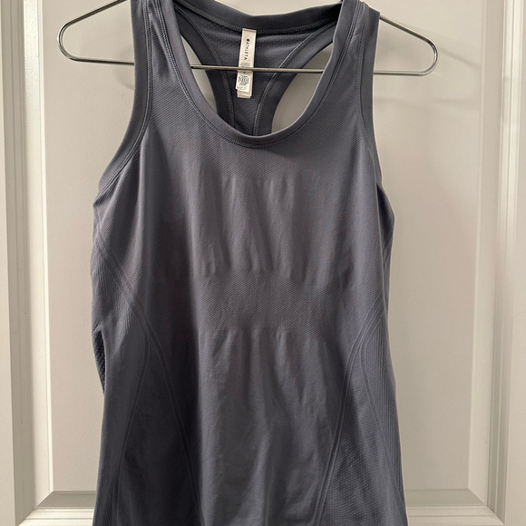 Athleta Tops - Athleta‎ Momentum Seamless | Blue | M